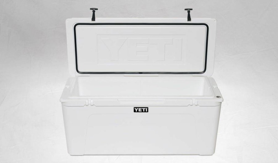 YETI Tundra 160 Quart Cooler - Heavy-Duty, Portable, White Outdoor Ice Chest for Camping, Fishing, and Tailgating