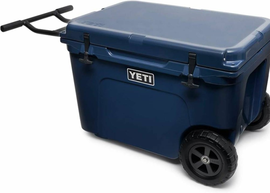 YETI Tundra Haul Portable Wheeled Cooler - Heavy-Duty Rolling Hard Cooler for Outdoor Adventures
