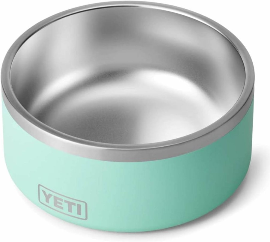 YETI Boomer 8 Stainless Steel Dog Bowl - 64oz Non-Slip Pet Food & Water Dish for Dogs