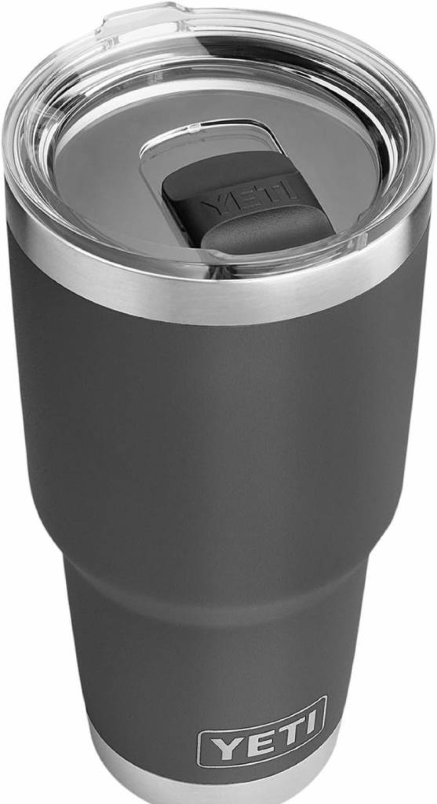 YETI Rambler 30 Oz Stainless Steel Tumbler with MagSlider Lid - Vacuum Insulated, Firefly Yellow