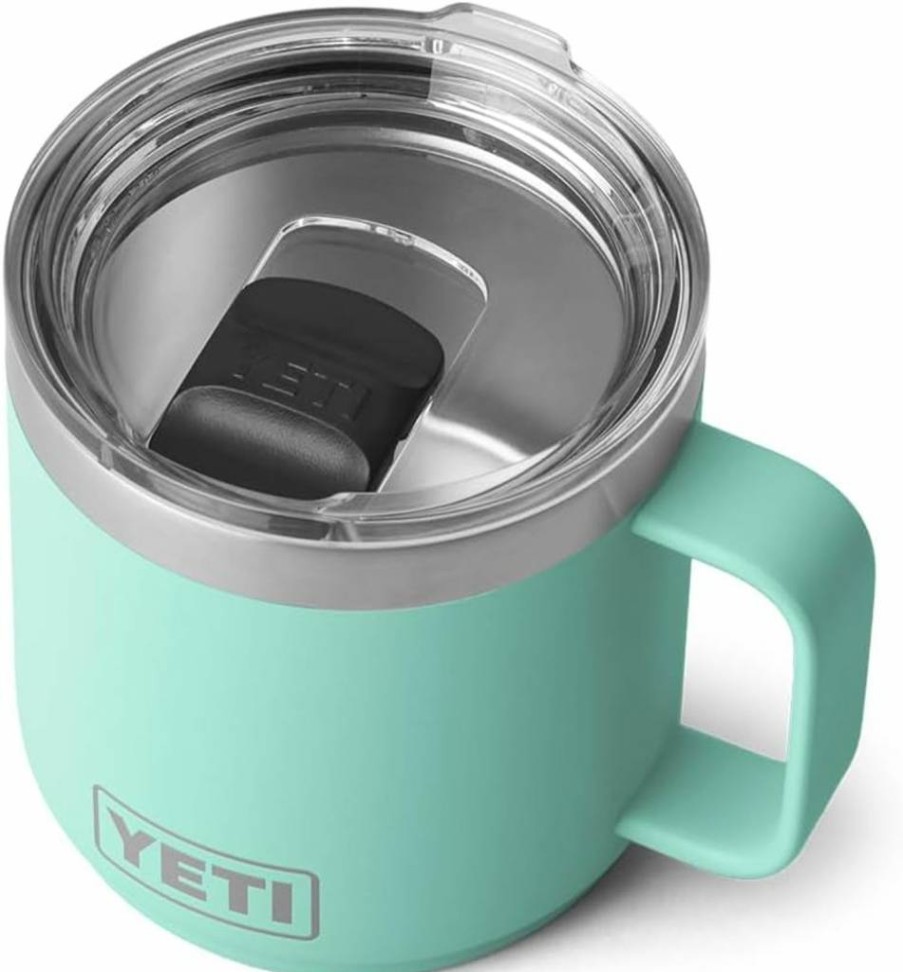 YETI Rambler 14 Oz Stainless Steel Vacuum Insulated Travel Mug with MagSlider Lid, Stackable Design for Hot & Cold Beverages