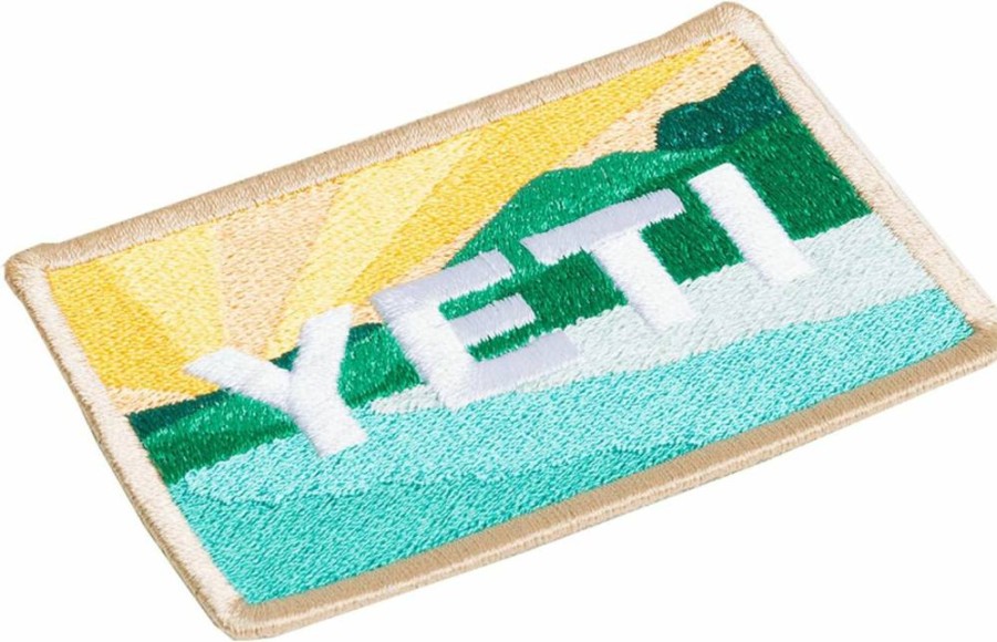 YETI 2" x 3" Hook and Loop Patch - Durable Branded Velcro Patch for Gear and Accessories