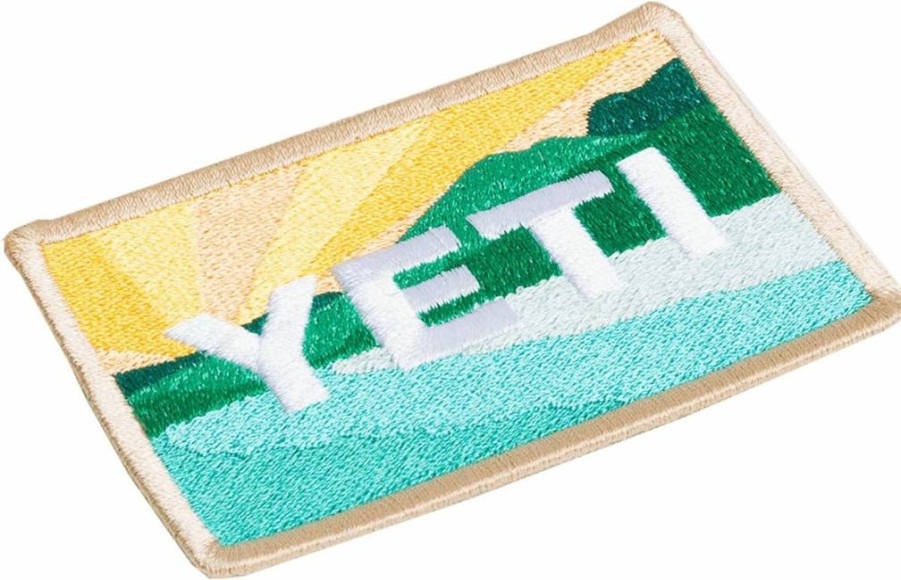 YETI 2" x 3" Hook and Loop Patch - Durable Branded Velcro Patch for Gear and Accessories