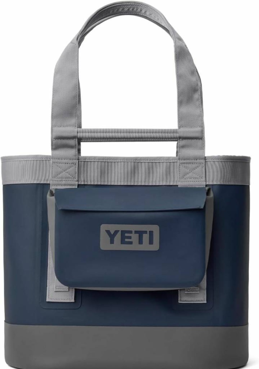 YETI Camino Carryall 35 Tote with Sidekick 3L Waterproof Bag in Navy - Durable Outdoor Gear Bundle