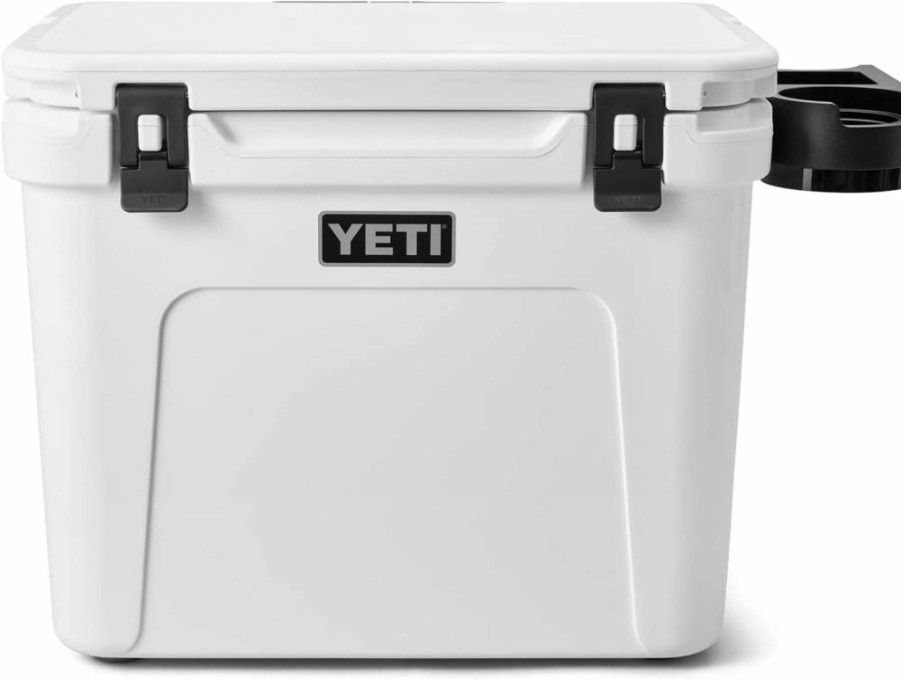 YETI Roadie 48 & 60 Wheeled Cooler with Cup Holder - Portable Cooler Caddy for Outdoor Adventures