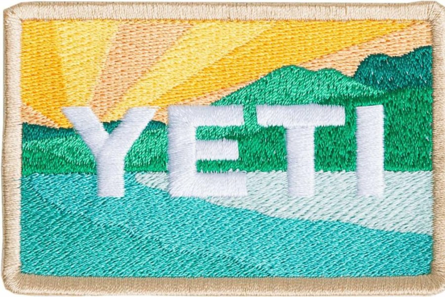 YETI 2" x 3" Hook and Loop Patch for Hats, Bags, and Gear