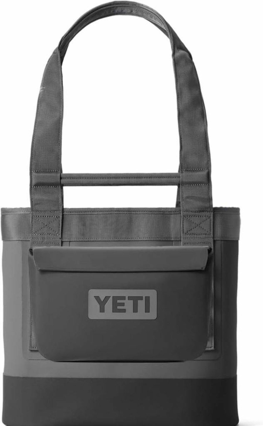 YETI Camino Carryall 20 Tote Bag with 3L Sidekick Pouch in Storm Gray and Charcoal Bundle