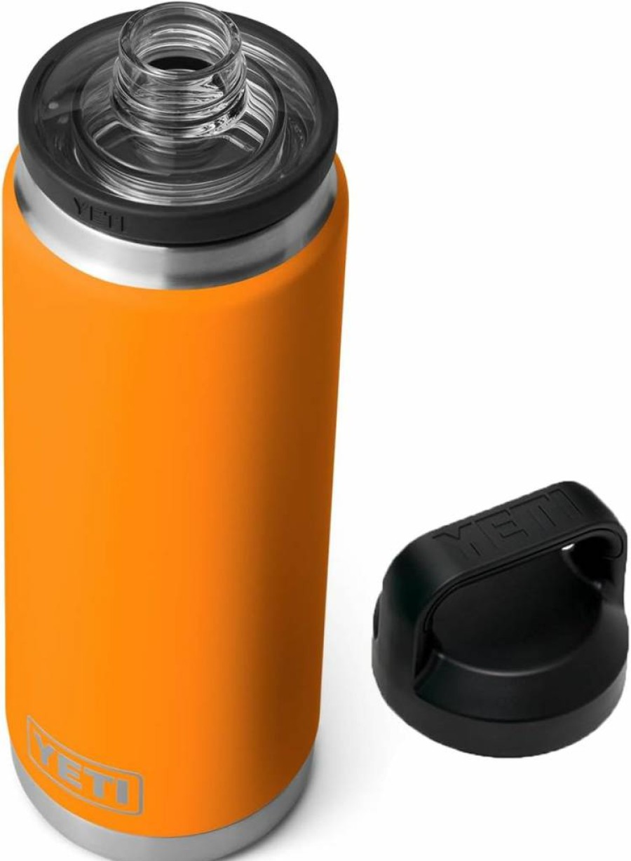 YETI Rambler 26 Oz Stainless Steel Water Bottle - Vacuum Insulated, Leakproof Design with Chug Cap