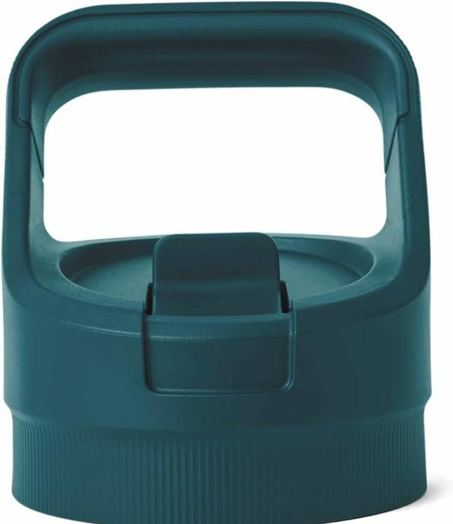 YETI Yonder Water Bottle with Color-Matched Straw Lid - Insulated Stainless Steel Drinkware