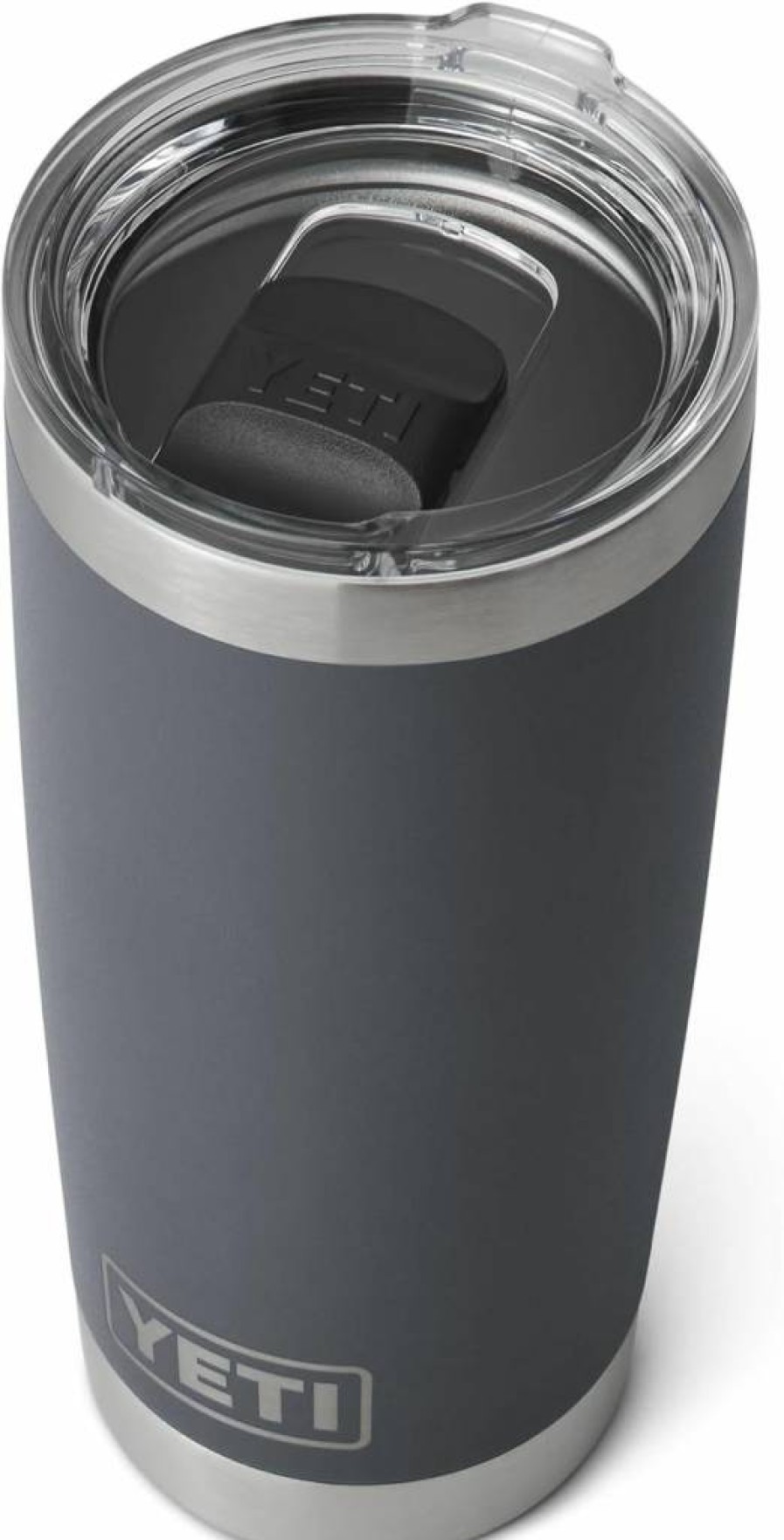 YETI Rambler 20oz Stainless Steel Vacuum Insulated Tumbler with MagSlider Lid - Double-Wall Insulation, Leak-Proof Travel Mug