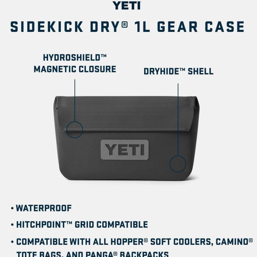 YETI Sidekick Waterproof Dry Bag - Durable Gear Case for Outdoor Adventures