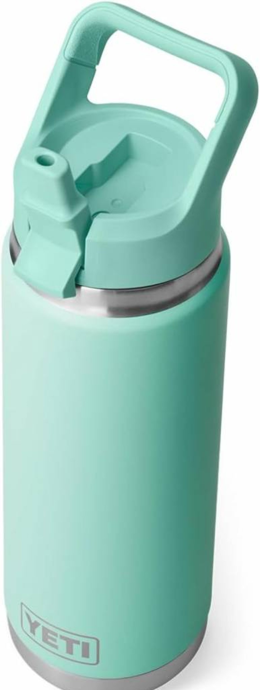 YETI Rambler 26 Oz Stainless Steel Vacuum Insulated Water Bottle with Color-Matched Straw Cap