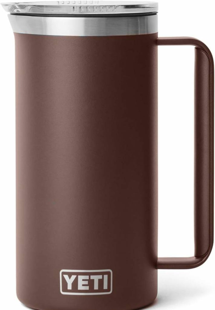 YETI Rambler 34 Oz Insulated Stainless Steel Pitcher with MagSlider Lid - Navy Blue, Leak-Proof, BPA-Free, Outdoor Drinkware for Home & Camping