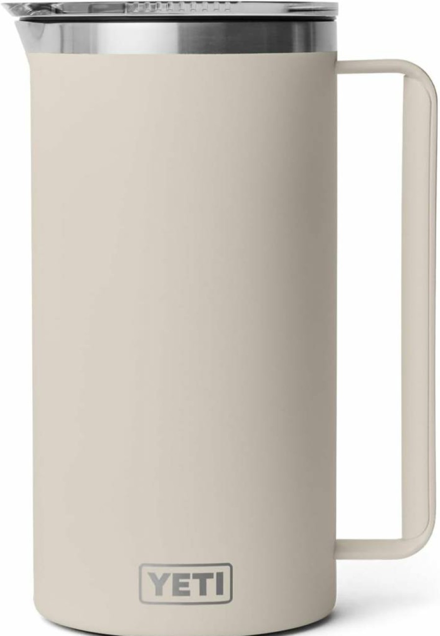 YETI Rambler 34 Oz Insulated Stainless Steel Pitcher with MagSlider Lid - Navy Blue, Leak-Proof, BPA-Free, Outdoor Drinkware for Home & Camping