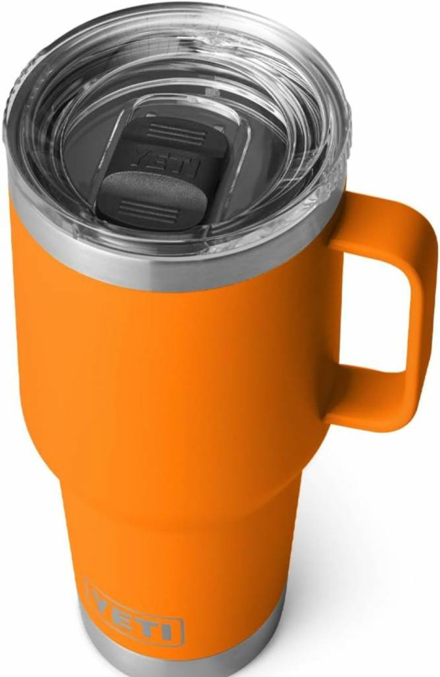 YETI Rambler 30 Oz Stainless Steel Vacuum Insulated Travel Mug with Stronghold Lid - Leak-Proof, Double-Wall Insulation for Hot & Cold Beverages