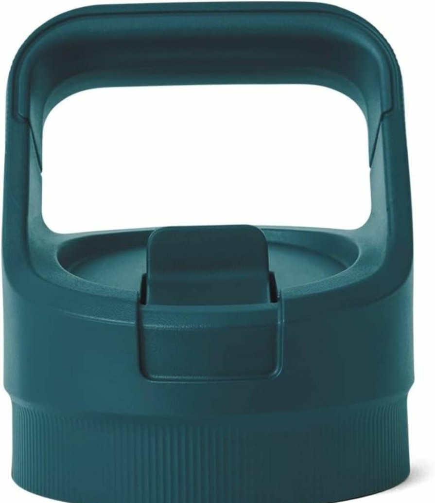 YETI Yonder Water Bottle with Color-Matched Straw Lid - Insulated Stainless Steel