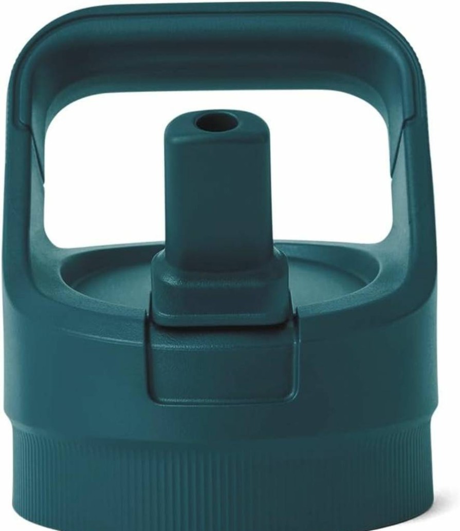 YETI Yonder Water Bottle with Color-Matched Straw Lid - Insulated Stainless Steel