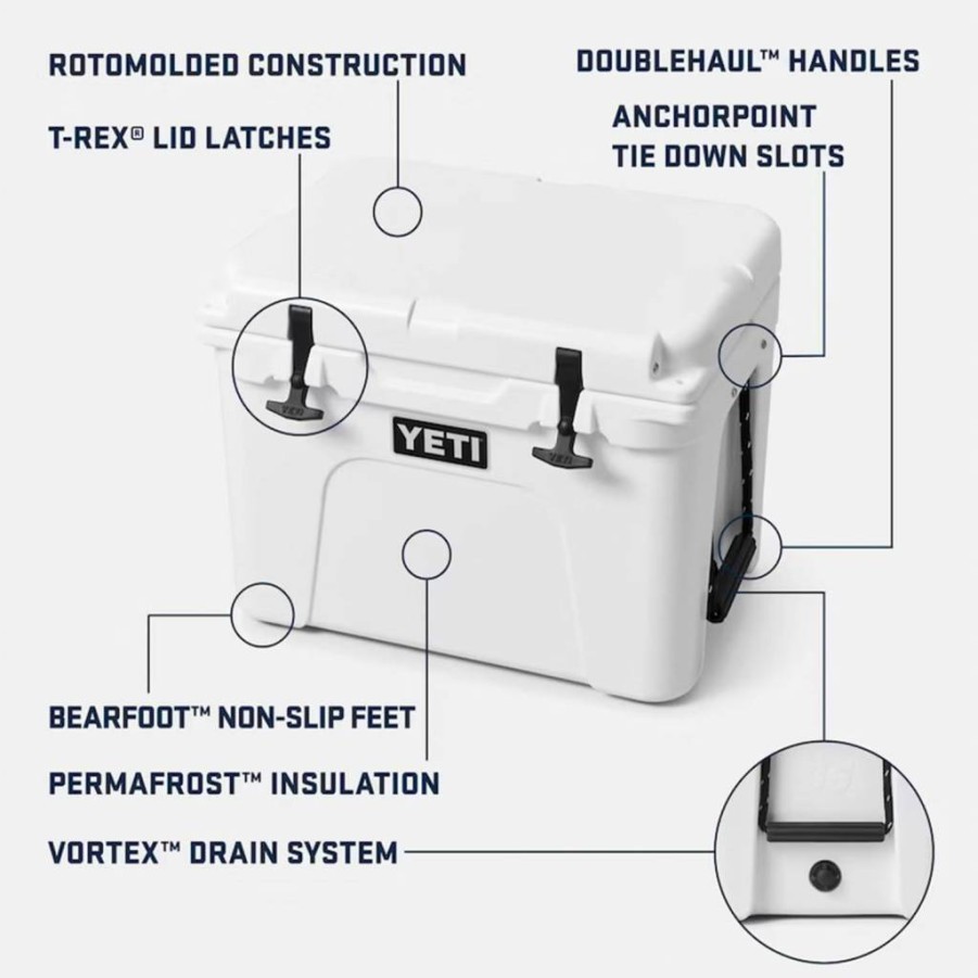 YETI Tundra 35 Quart Cooler - Premium Hard Cooler for Extreme Durability & Ice Retention