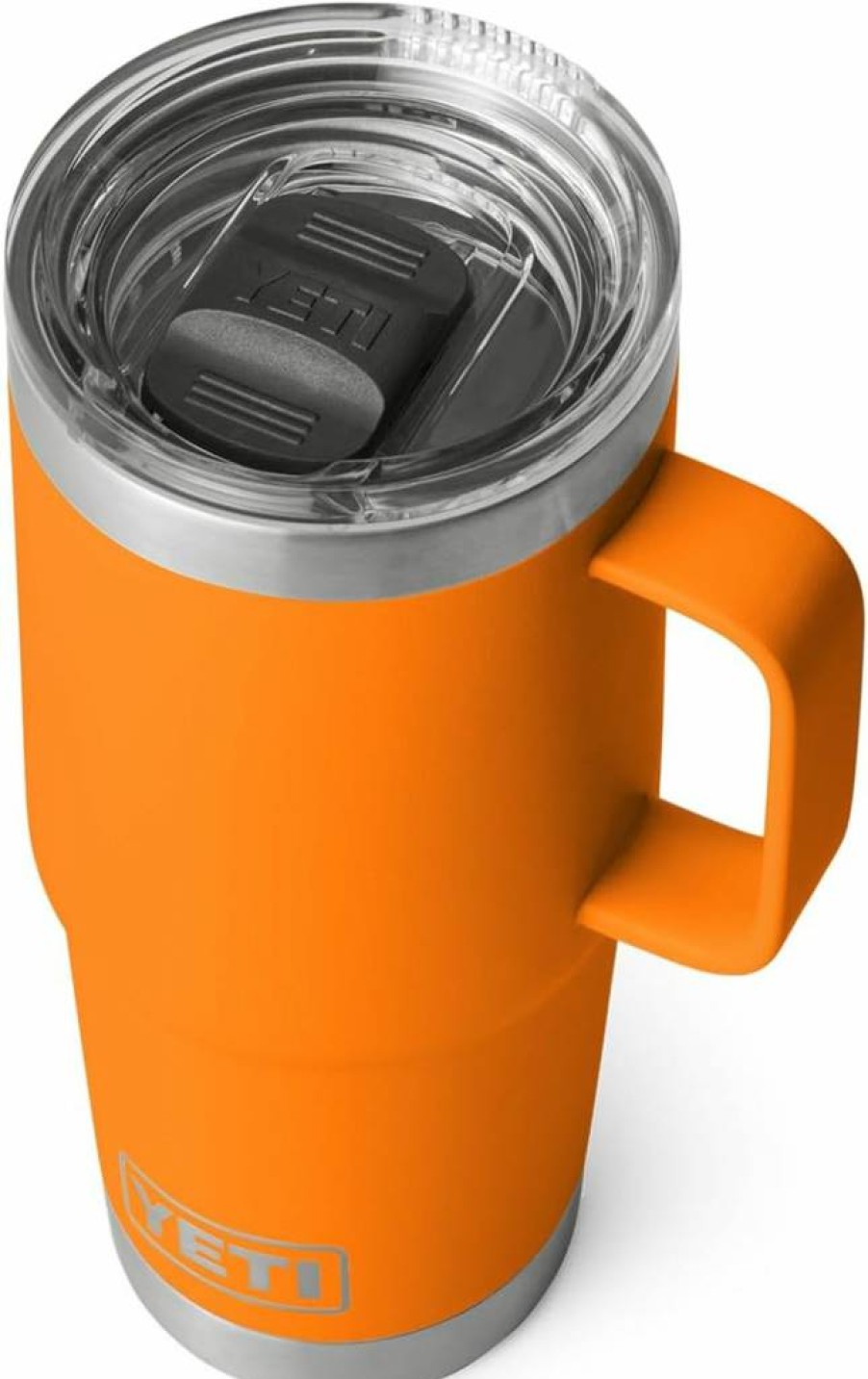 YETI Rambler 20oz Stainless Steel Vacuum Insulated Travel Mug with Stronghold Lid - Leak-Proof, Double-Wall Insulation, Hot & Cold Retention