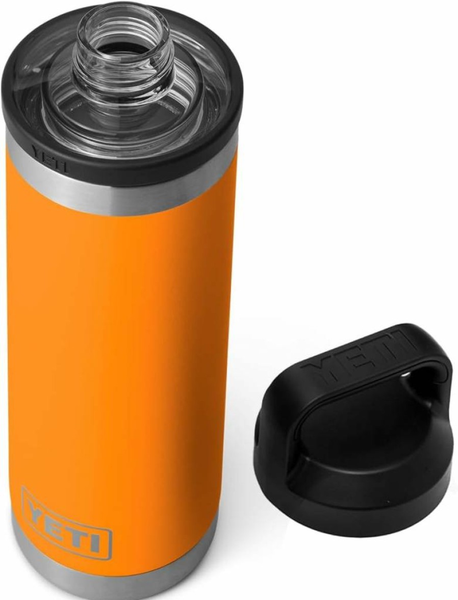 YETI Rambler 18 Oz Stainless Steel Water Bottle with Chug Cap - Vacuum Insulated, Leakproof, Cape Taupe