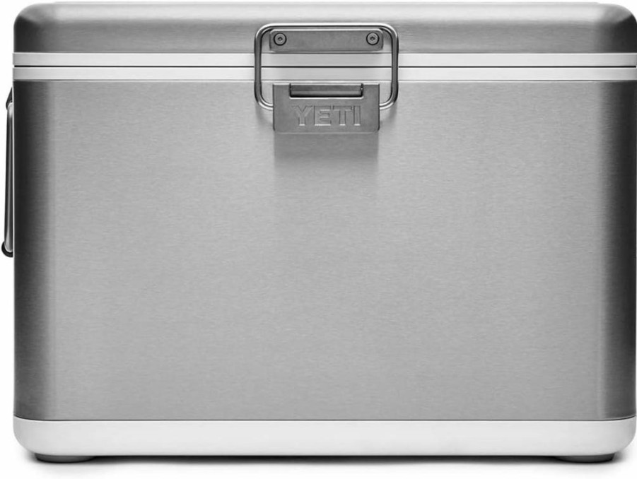 YETI V Series 55 Stainless Steel Vacuum Insulated Cooler – Heavy-Duty, Leak-Proof Hard Cooler for Maximum Ice Retention