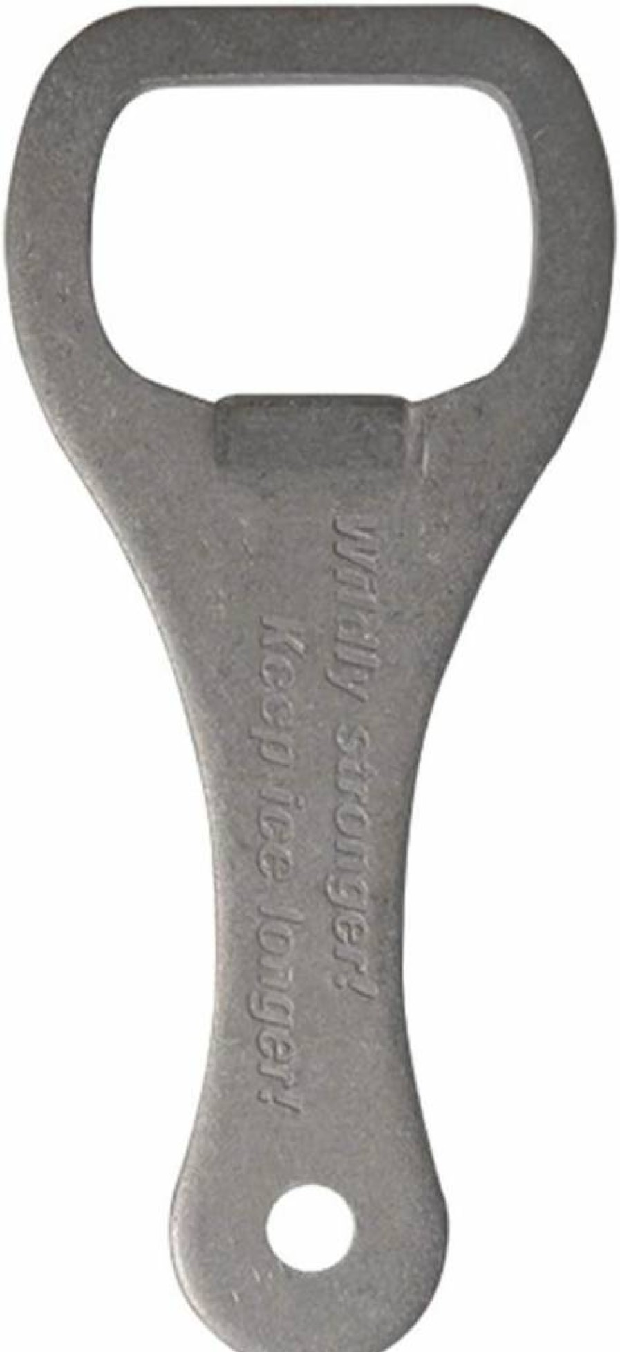 YETI Bottle Opener Keychain - Durable Stainless Steel Keyring Bottle Opener for Beer & Bottles