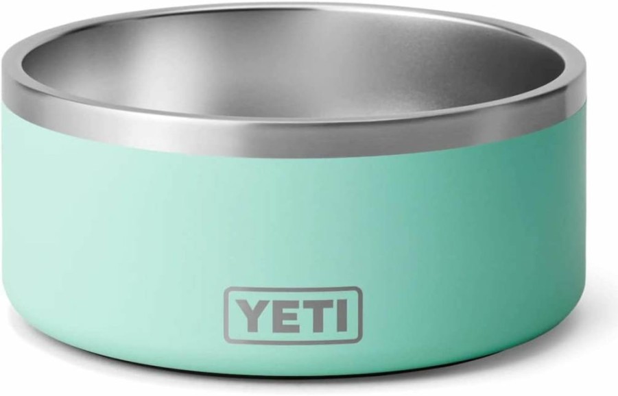 YETI Boomer 8 Stainless Steel Dog Bowl - 64oz Non-Slip Pet Food & Water Dish for Dogs