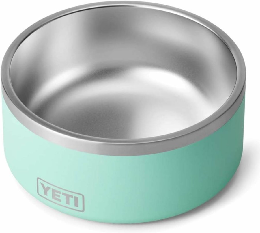 YETI Boomer 8 Stainless Steel Dog Bowl - 64oz Non-Slip Pet Food & Water Dish for Dogs