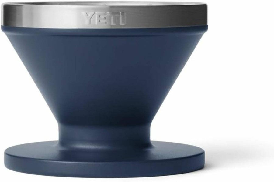 YETI Rambler Pour Over Coffee Maker - Stainless Steel Portable Dripper for Perfect Extraction, Compatible with V60 Filters, Rescue Red