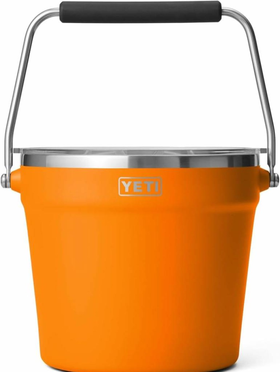 YETI Insulated Beverage and Ice Bucket - Holds 6 Beer Bottles or 3 Wine Bottles, Portable Cooler for Drinks