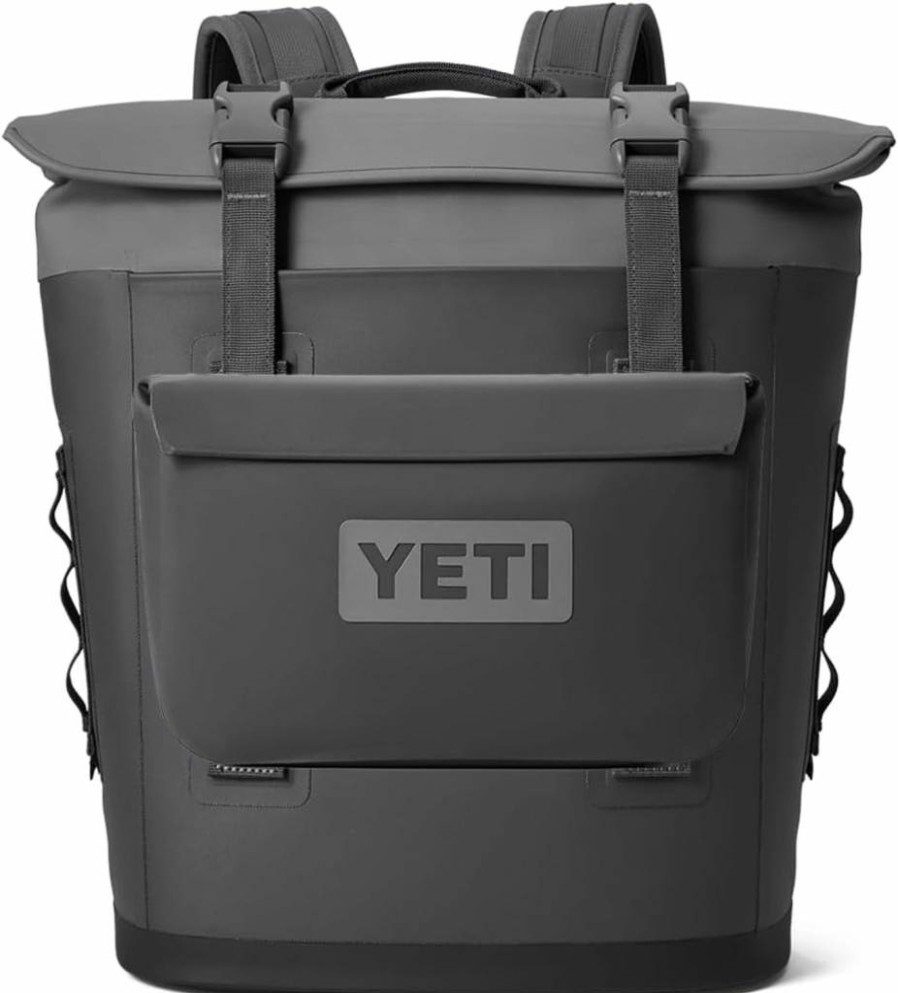 YETI Hopper M12 Soft Cooler with 3L Sidekick Dry Storage Bag Bundle in Charcoal