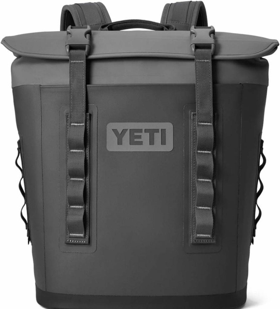 YETI Hopper M12 Soft Cooler with 3L Sidekick Dry Storage Bag Bundle in Charcoal