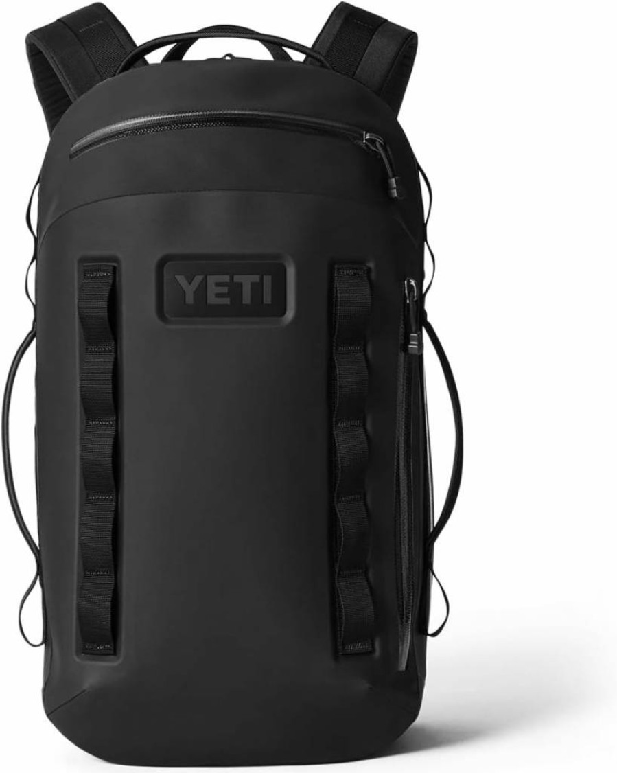 YETI Cayo 25L Backpack - Waterproof Durable Daypack for Outdoor Adventures, Travel & Work - Black Utility Pack