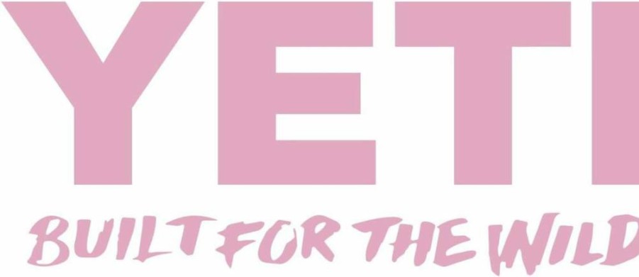 YETI Built For The Wild Car Window Decal - Premium Vinyl Sticker for Outdoor Enthusiasts