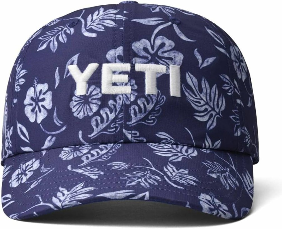 YETI Floral Print Baseball Cap for Men & Women - Stylish Outdoor Summer Hat