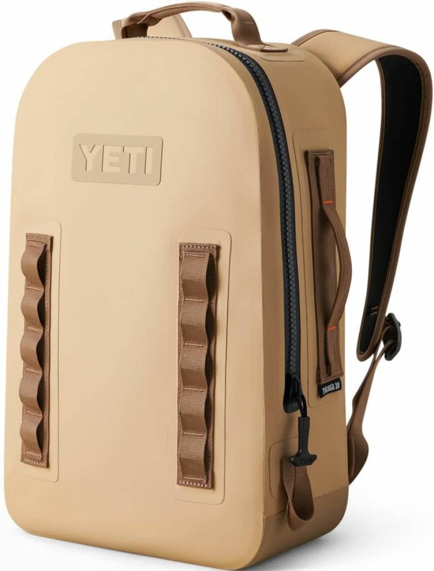 YETI Panga 28 Waterproof Dry Bag, 28-Liter Capacity, Tan Color, Durable Outdoor Gear for Camping & Water Sports