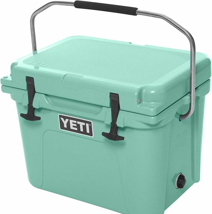 YETI Roadie 20 Hard Cooler - Le Coral, Portable Ice Chest, 20-Quart Capacity, Durable Outdoor Cooler for Camping, Beach, and Tailgating