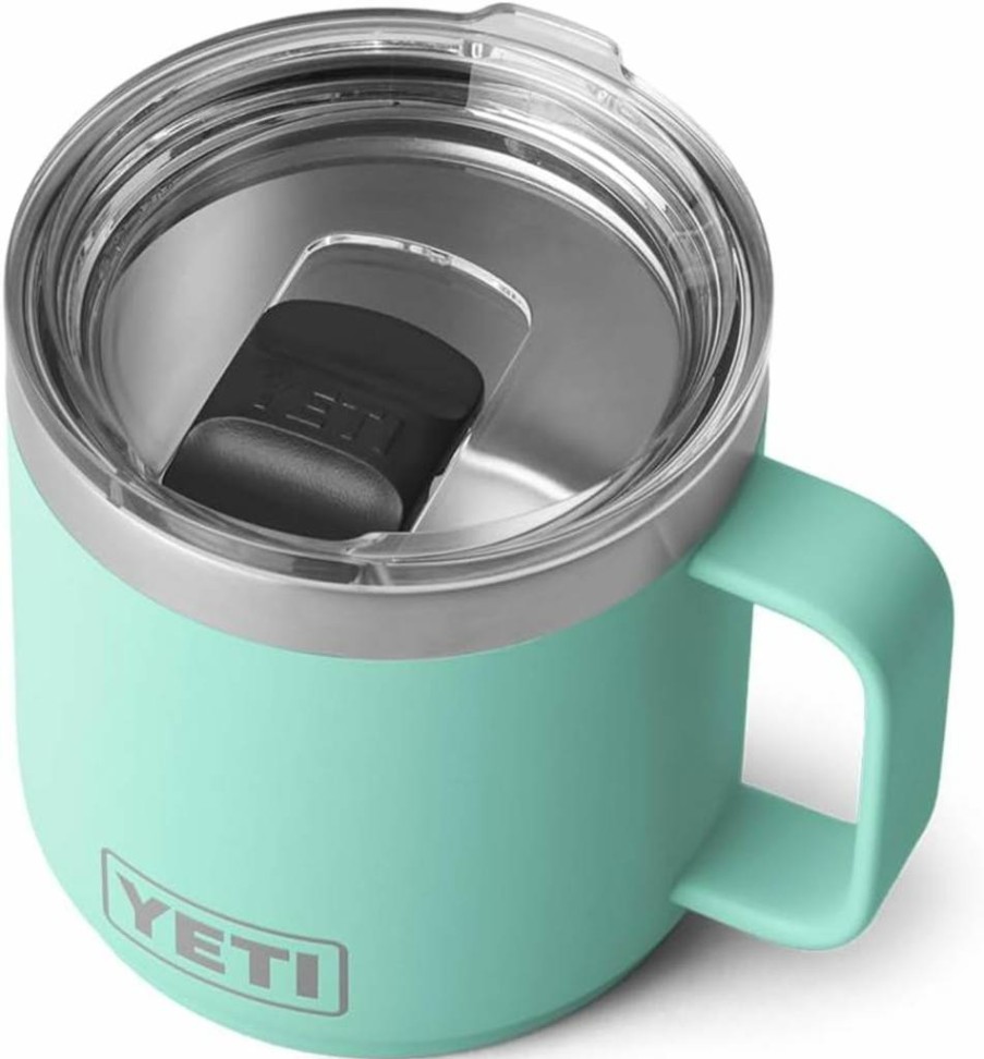 YETI Rambler 14 Oz Stainless Steel Stackable Mug with MagSlider Lid – Vacuum Insulated Travel Cup