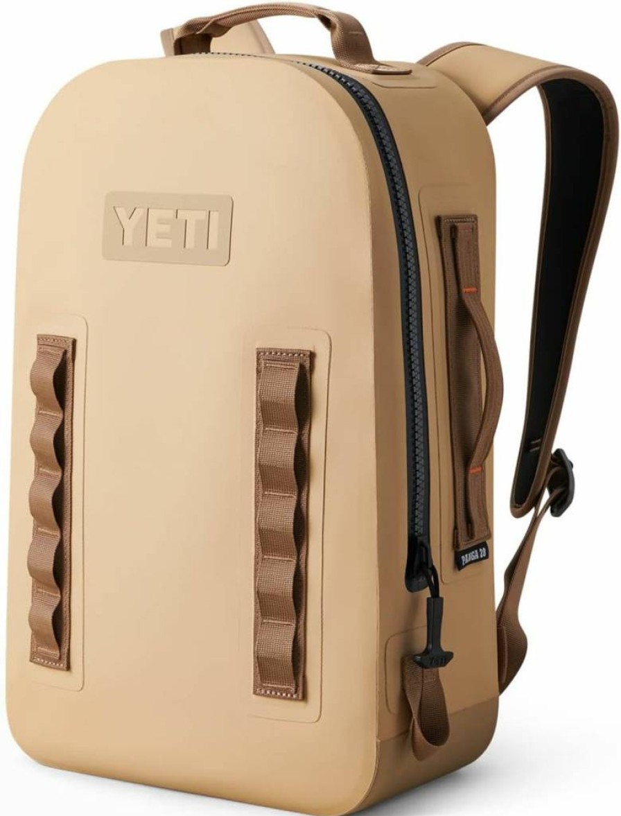 YETI Panga 28 Waterproof Backpack – Airtight, Submersible, Durable for Outdoor Adventures, Firefly Yellow