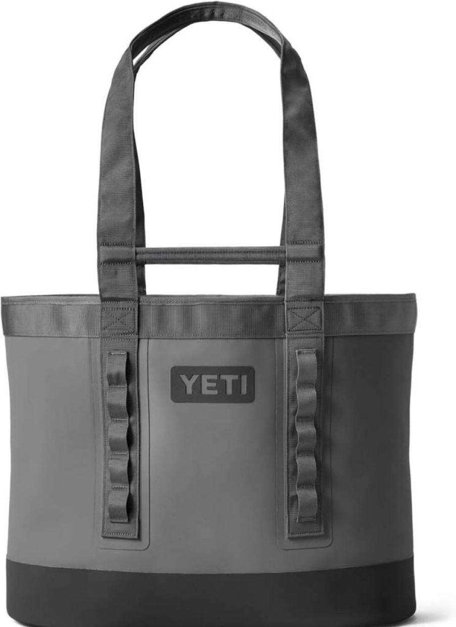 YETI Camino 50 Carryall Bag with Sidekick 3L Pouch in Storm Gray and Charcoal Bundle